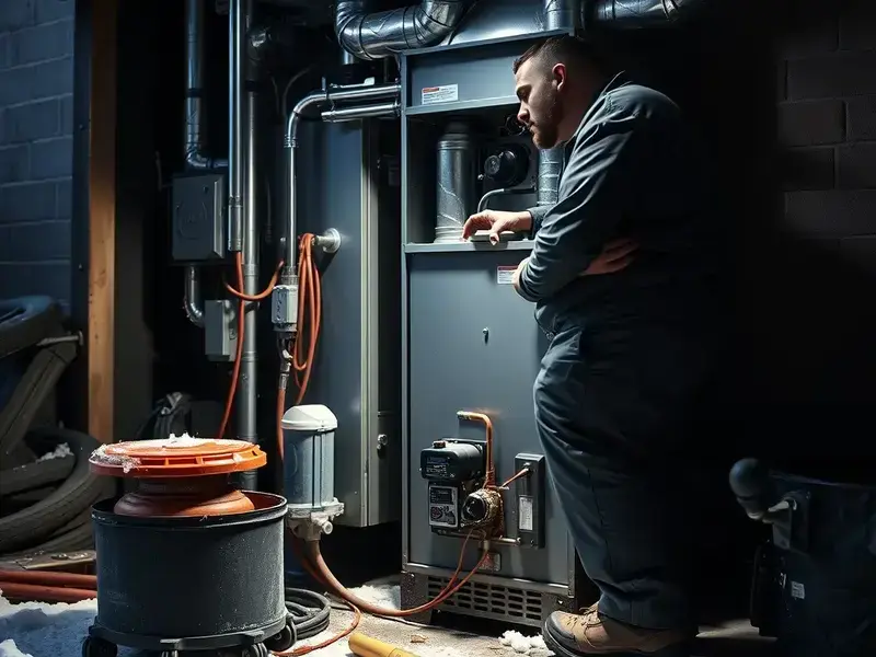 Emergency furnace repair service