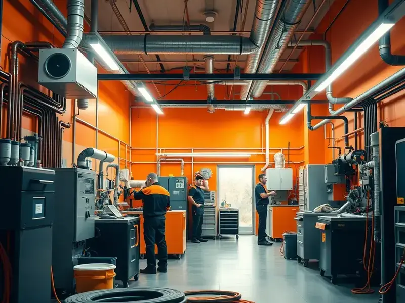 Atlas Plumbing And Heating workshop and team